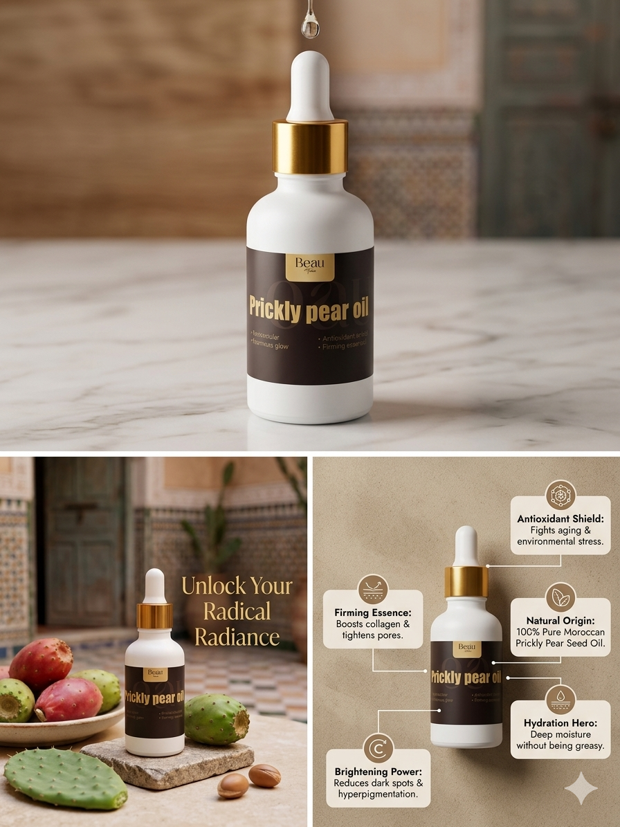 Olio di Fico d’India Biologico – Anti-Age Naturale per Viso e Pelle