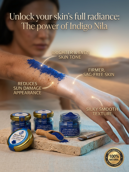 Nila Sahraoui  10g– Trattamento Naturale per Schiarire e Illuminare la Pelle