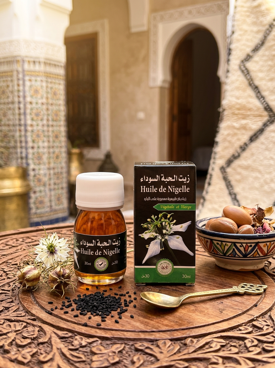 Olio di Nigella (Cumino Nero) 30ml – Il Segreto Naturale per Benessere e Pelle Perfett